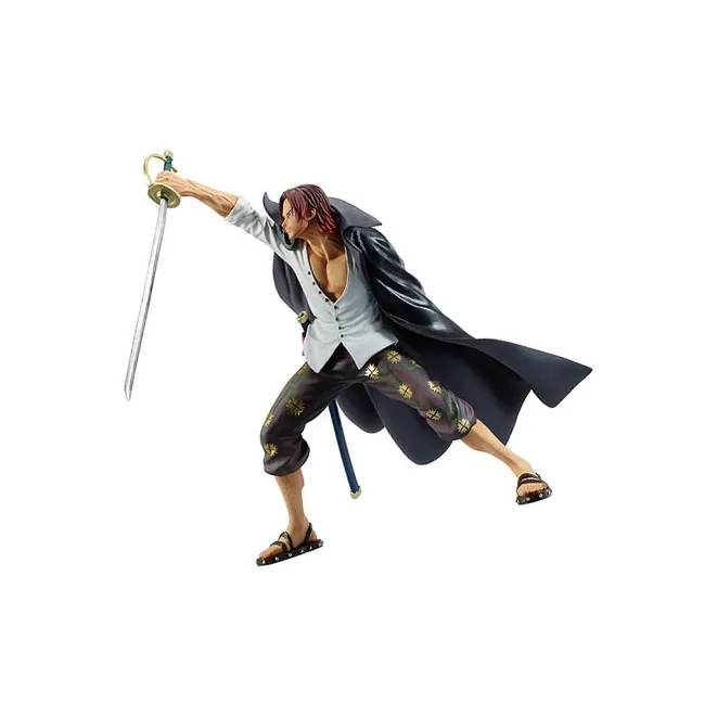 BANDAI Ichibansho One Piece Dynamism Of Ha Shanks Action Figure White & Black-2
