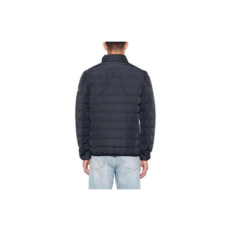 EMPORIO ARMANI Logo Patch Zipped Quilted Jacket-2