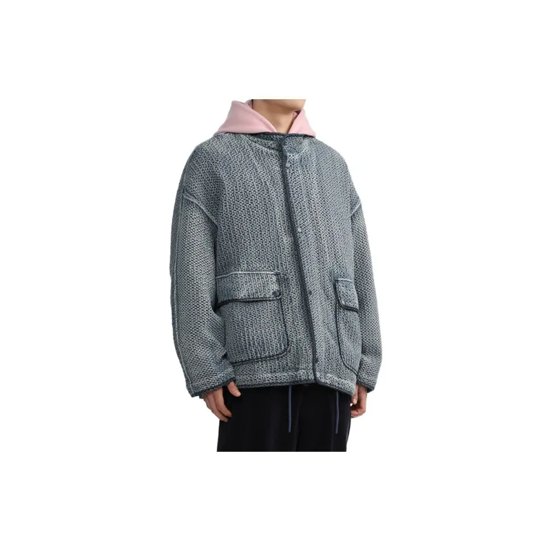 FIVE CM Panelled Denim Jacket-2