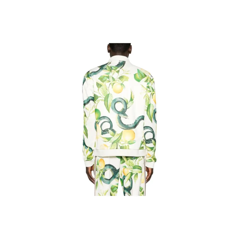 Roberto Cavalli Lemon print Bomber Jacket-2