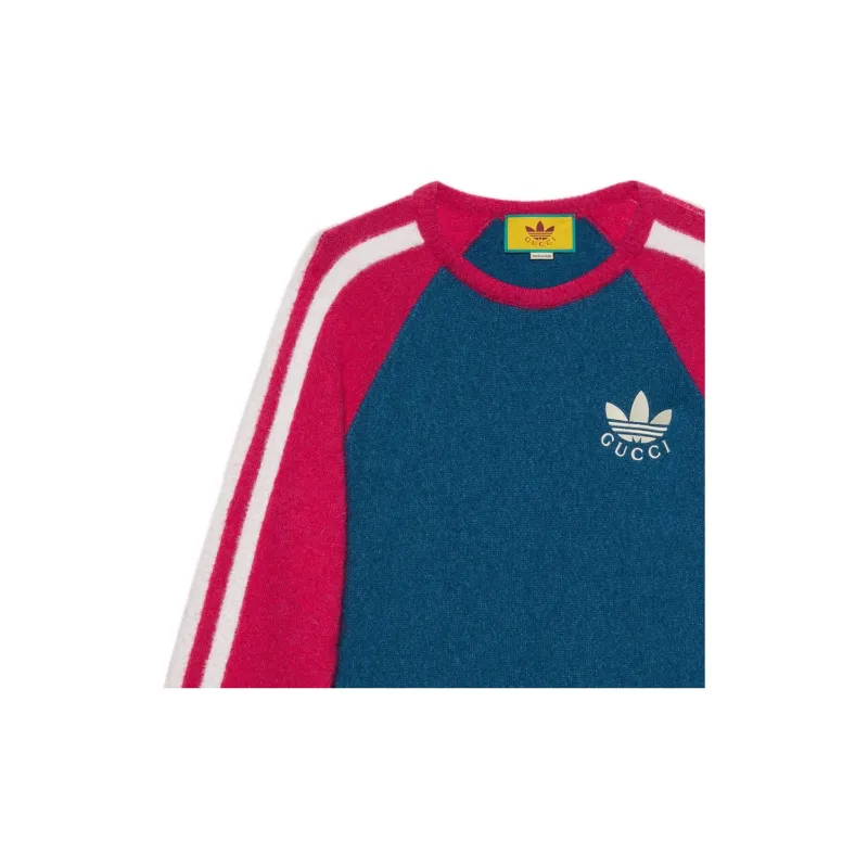 GUCCI X Adidas Long Sleeve T Shirt-3