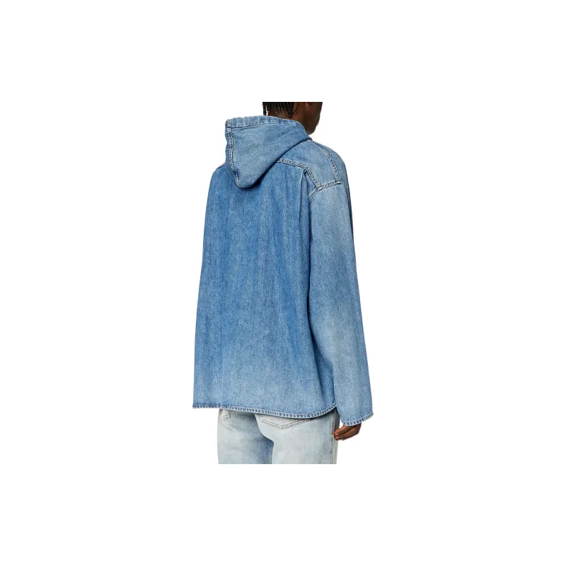 DIESEL Shirts Men Blue-3