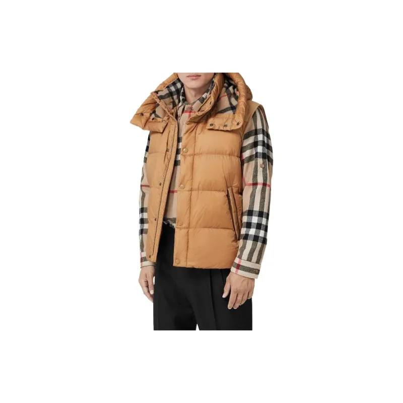 Burberry Detachable Sleeve Hooded Puffer Jacket-2