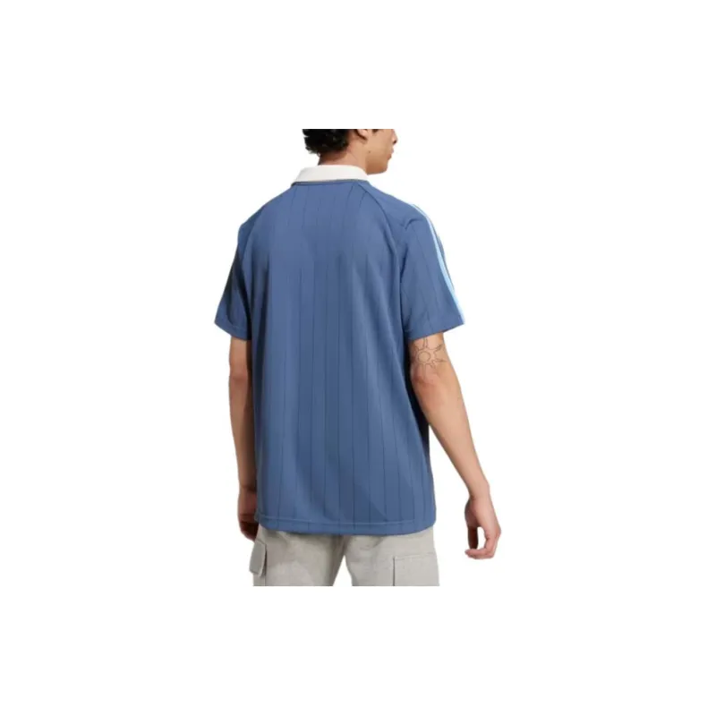 Adidas Originals Polo Shirt Men's Blue L - POIZON