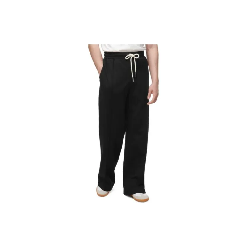 Puma X AMI Men's Logo Wide-Leg Pants Black-5