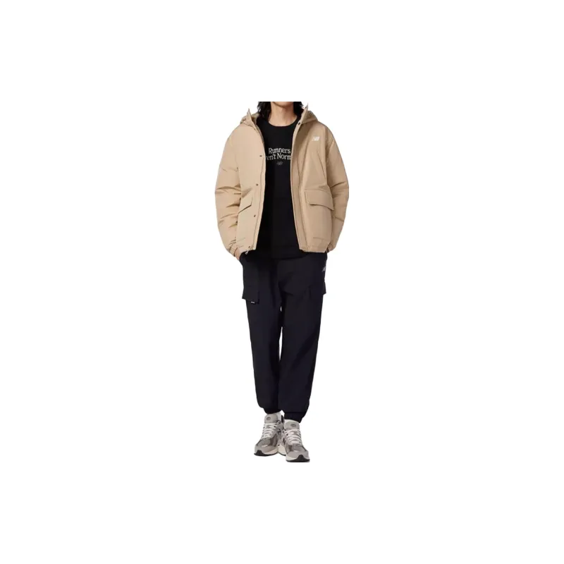 New Balance Down Jackets Men Khaki-1