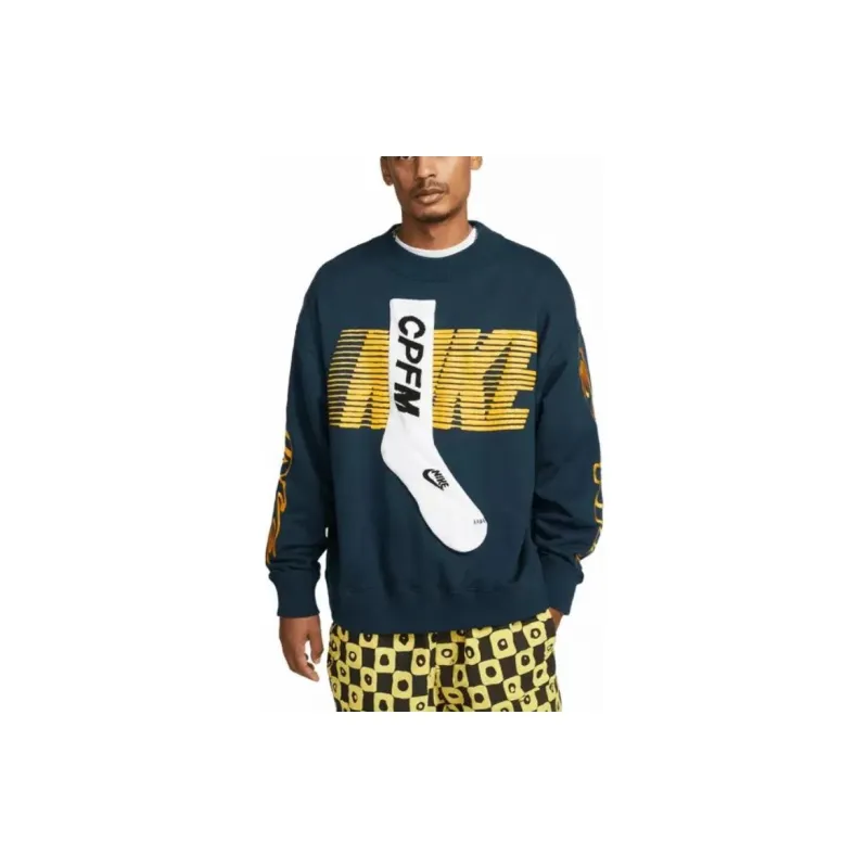 Nike X Cactus Plant Flea Market Socks Fleece Crewneck Sweatshirt-2