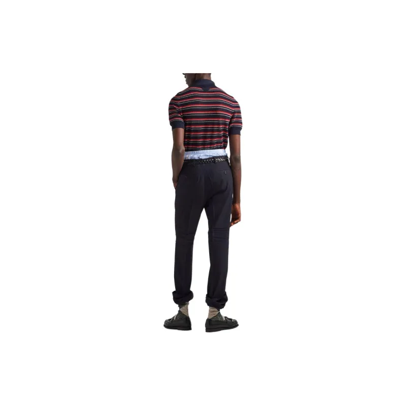 PRADA SS24 Polo Shirt Men's Red-2
