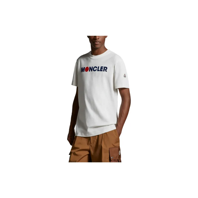 Moncler Logo Detailed Crew Neck T Shirt-3