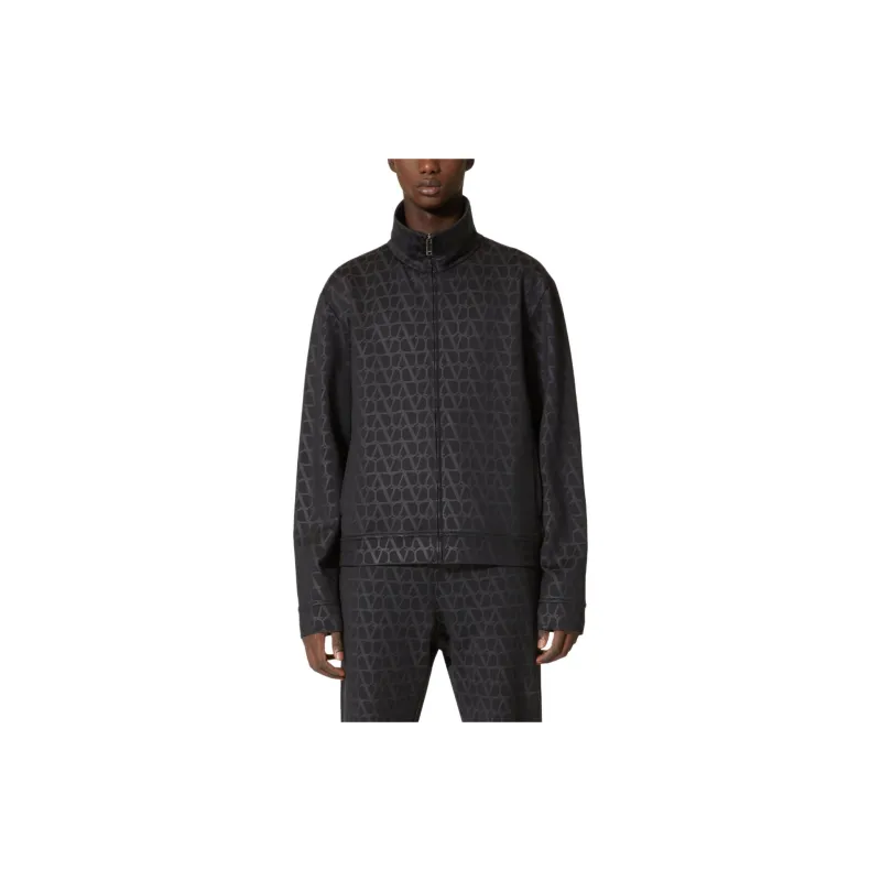 Valentino Toile Iconographe Print Zip Up Track Jacket-1