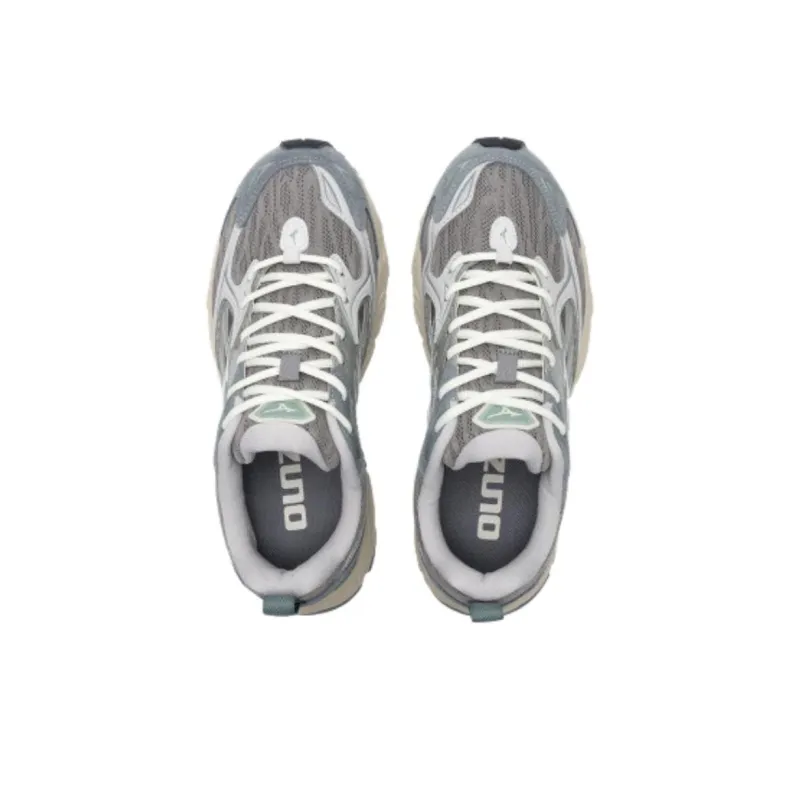 Mizuno FIYI V2 Cushioned Wear-Resistant Breathable Low-Top Chunky Sneakers Unisex White-3
