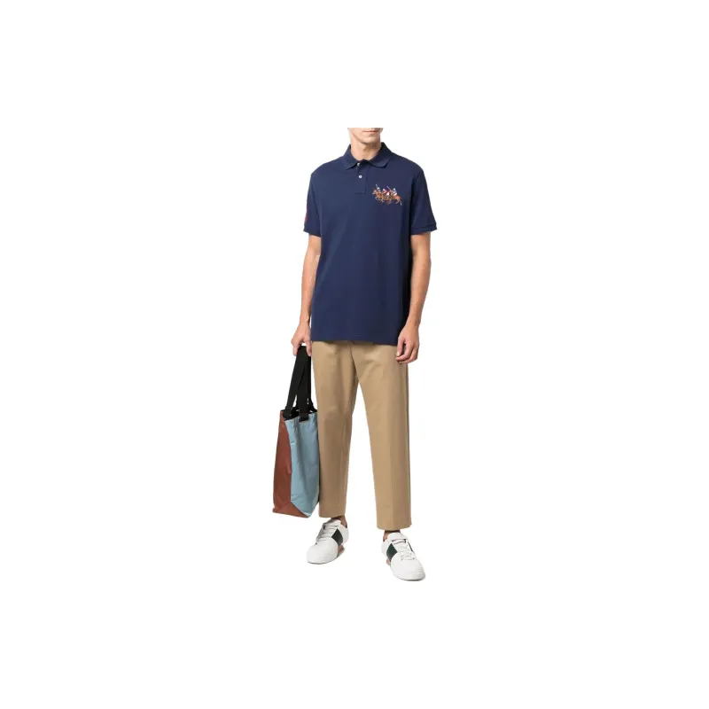 Polo Ralph Lauren Polo Pony motif Cotton Polo Shirt-1