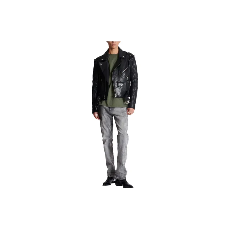 BALMAIN Regular Fit Denim Jeans-1