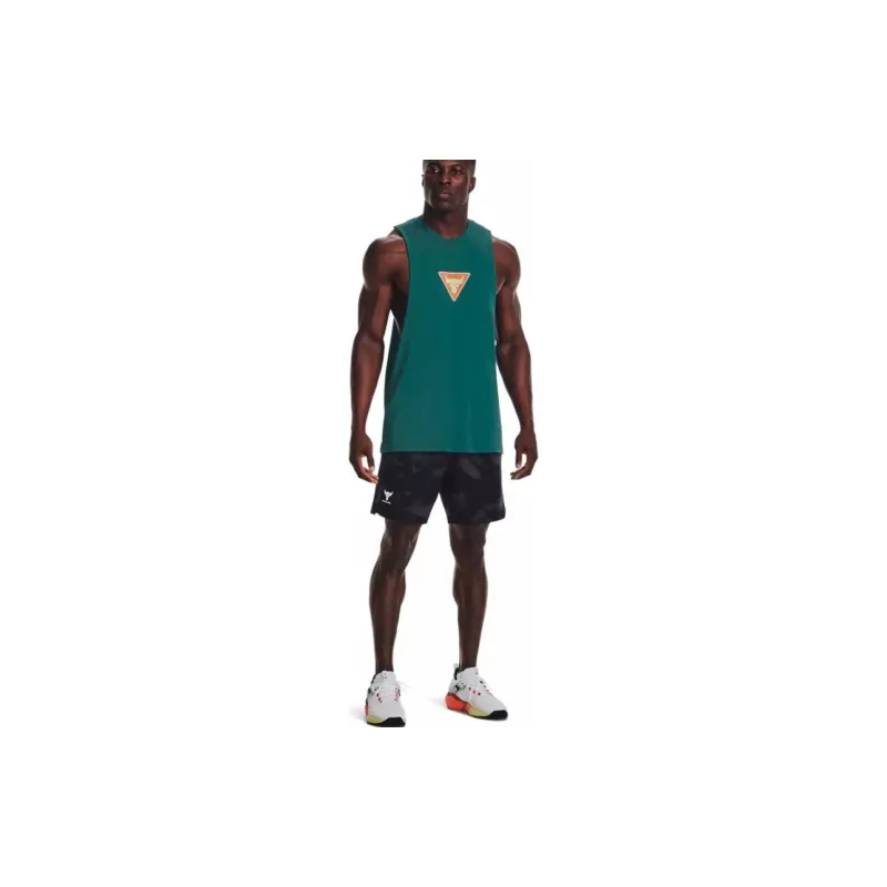Under Armour Basketball Jerseys Men's Green-4