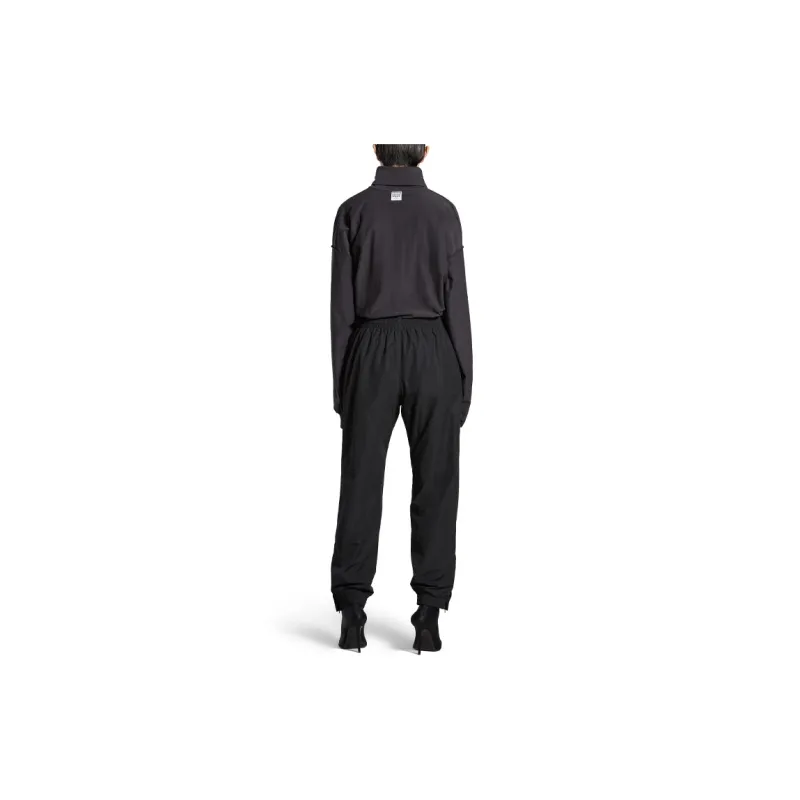 Balenciaga Casual Pants Regular Fit Unisex Black-2