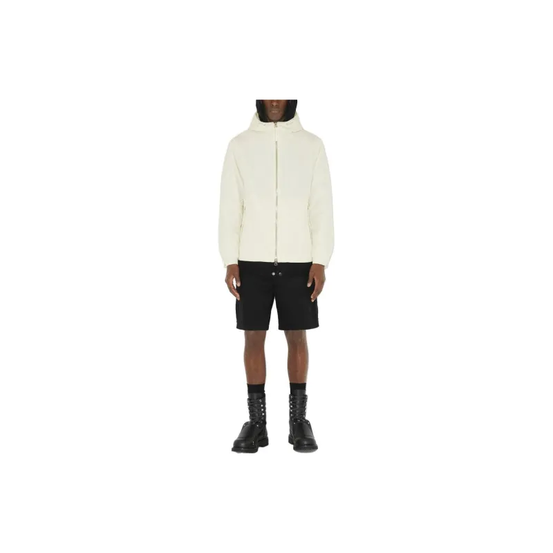 Burberry Logo Printed Zipped Hoodie-1