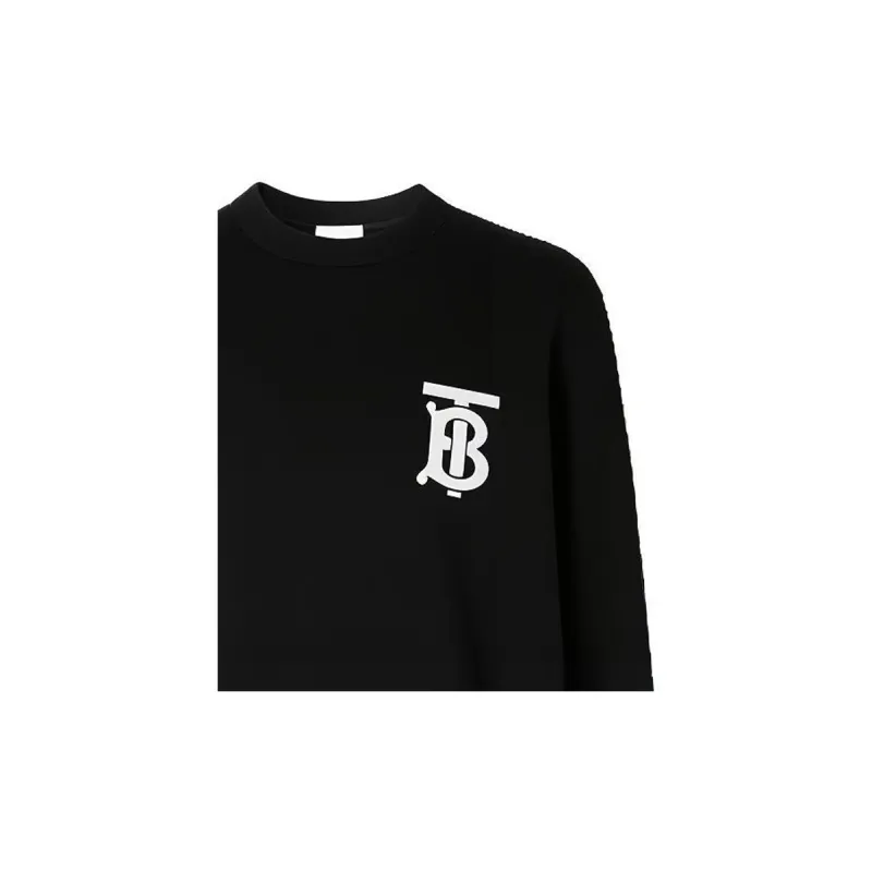 Burberry Sweatshirt Men's Black-5