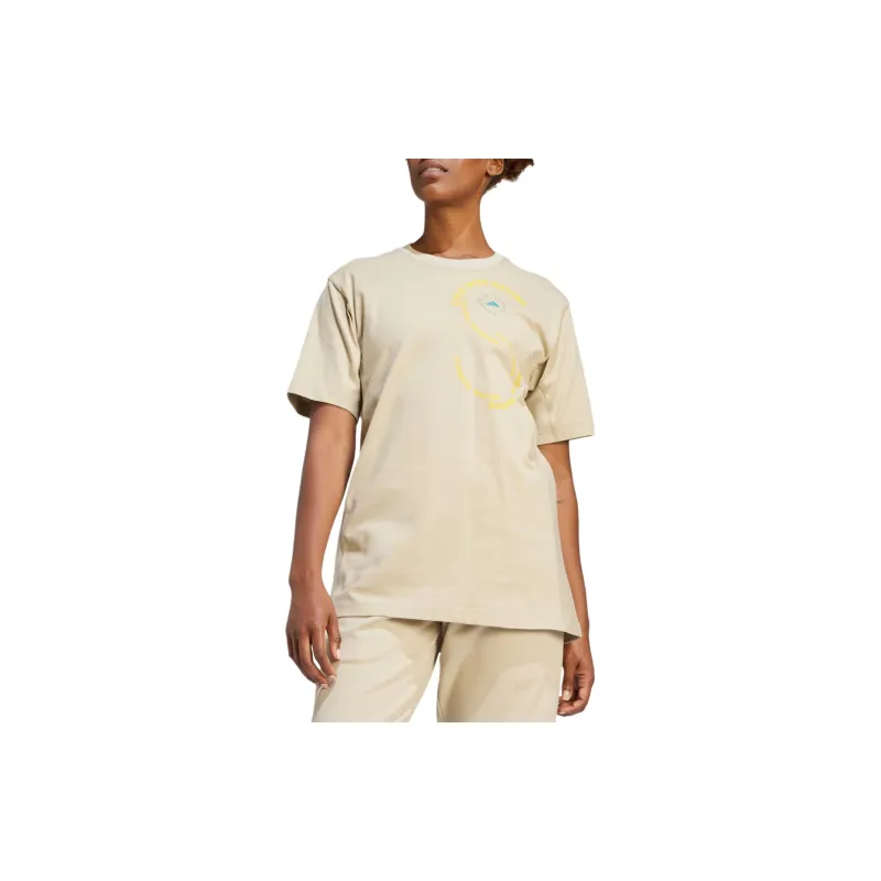 Adidas X Stella McCartney Logo-print Organic Cotton T-shirt-2