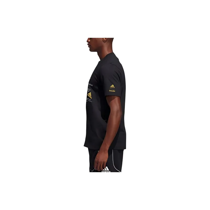 Adidas Donovan Mitchell T-Shirt Men's Black-4