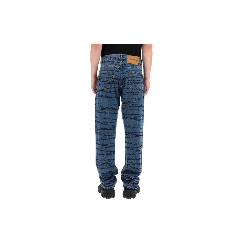 Vetements Jeans Men Blue-3