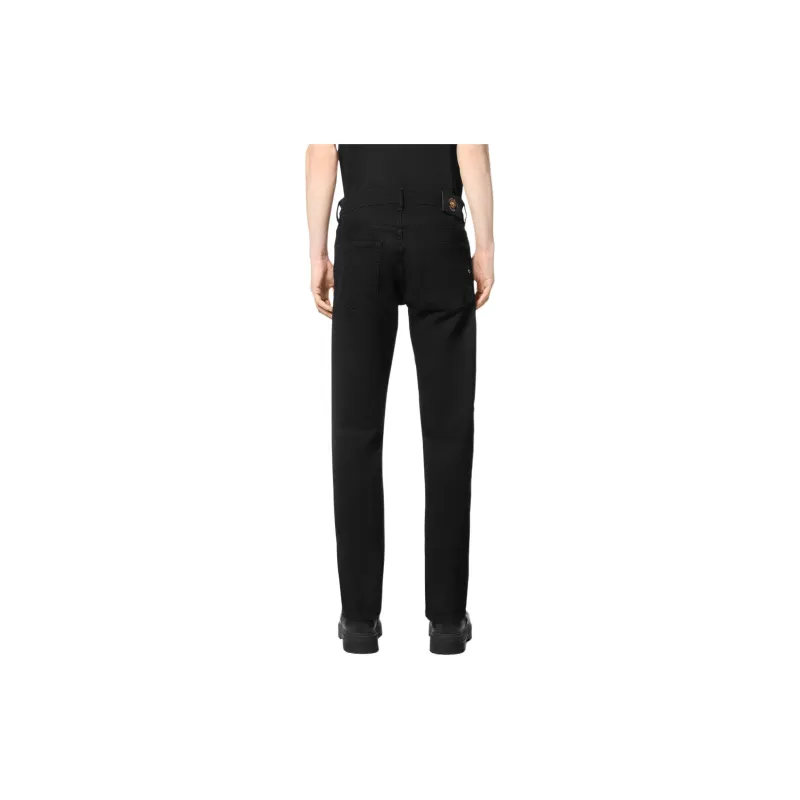 VERSACE JEANS COUTURE Logo Straight-leg Jeans-3