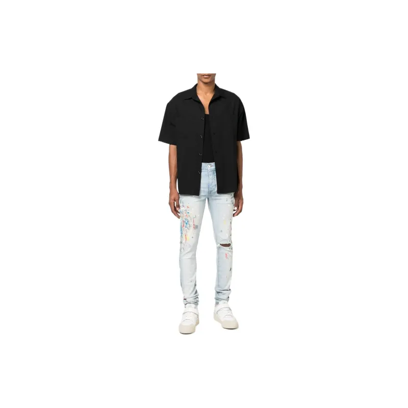 AMIRI SS23 Jeans Men Light Blue-1