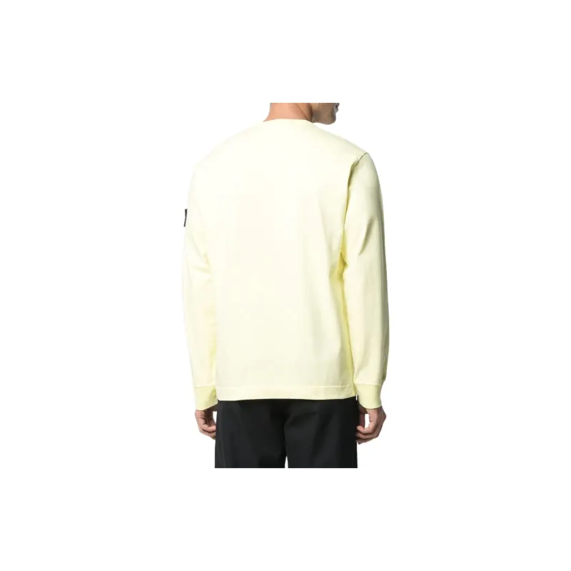 STONE ISLAND Sweatshirts Men Yellow-3