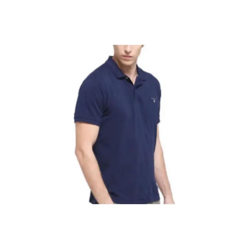 GANT Polo Shirts Men Navy Blue-1