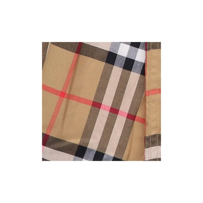 Burberry Shirt Fall Unisex Classical Style Yellow-5