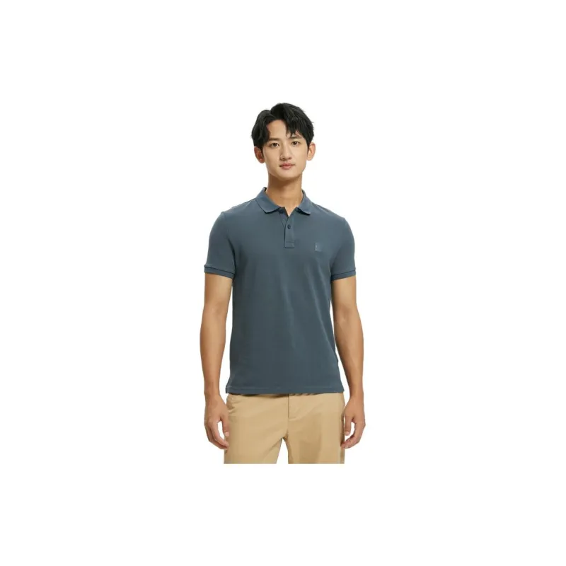 Calvin Klein Polo Shirts Men Blue Gray-1