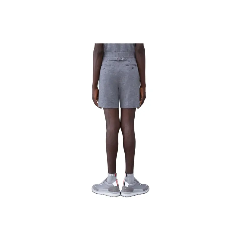 THOM BROWNE Logo patch Knee length Shorts-2