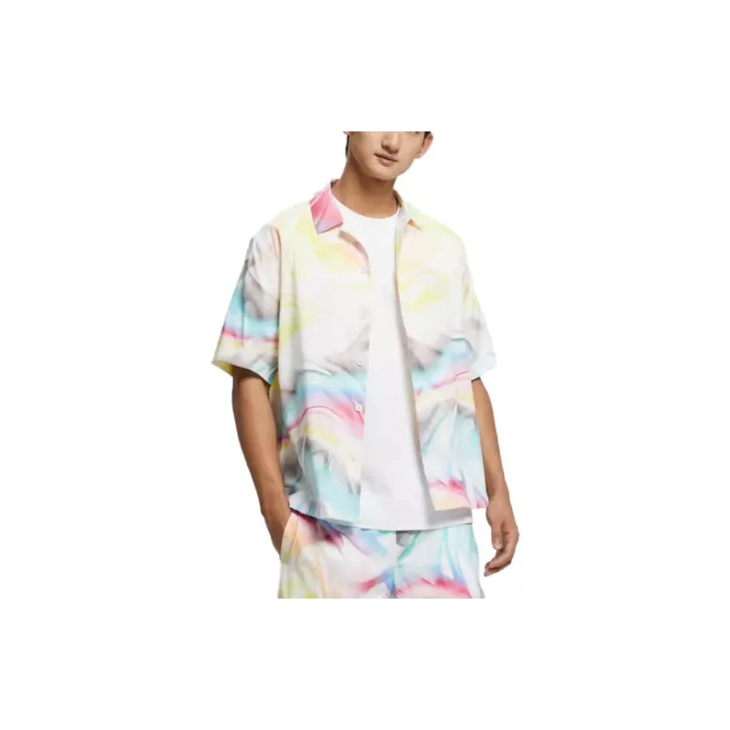 Calvin Klein Shirts Men 0LE Rainbow Printing And Dyeing-1