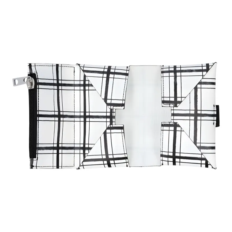 MARNI Tribeca Polyurethane Wallet Women's White/Black-2