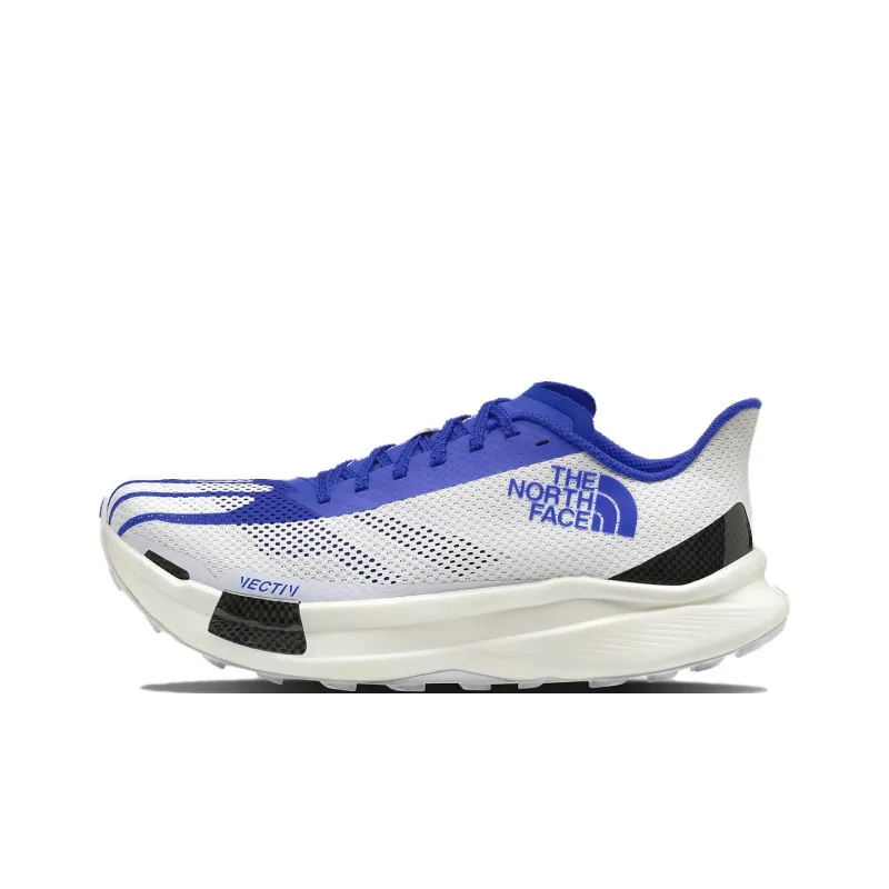THE NORTH FACE Low-Top Trail Running Running Shoes Men's White Blue-0