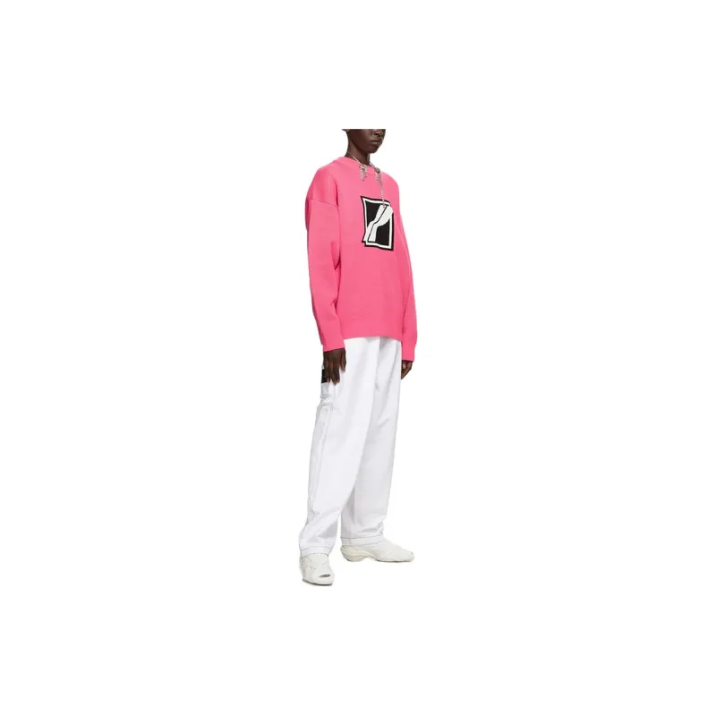 WE11DONE Sweaters Unisex Pink-4
