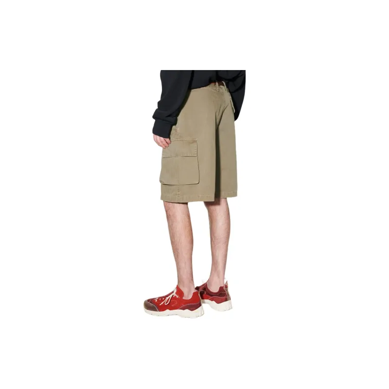 OUR LEGACY Mount Cotton Cargo Shorts-2