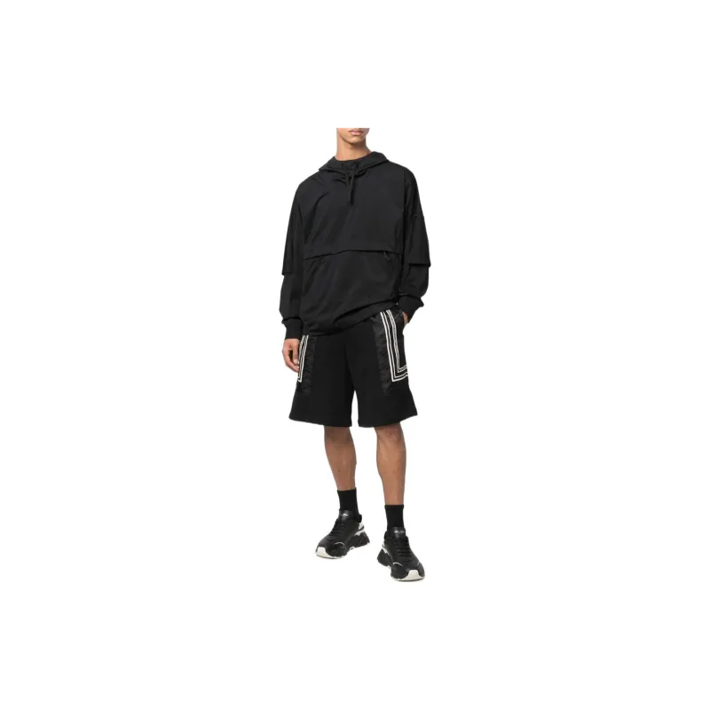 VERSACE La Greca Logo Printed Shorts-2