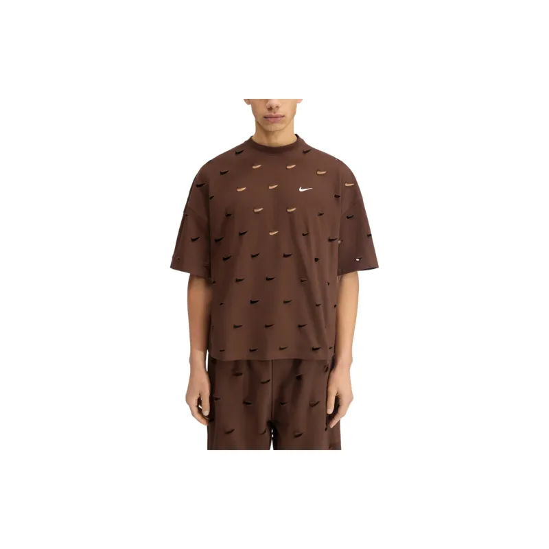 Nike x Jacquemus SS24 T Shirt Asia Version Unisex Cocoa Brown-1