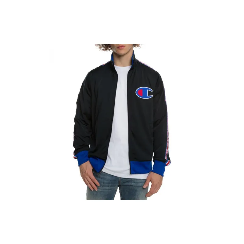 Champion Jacket US Version Unisex Black-3