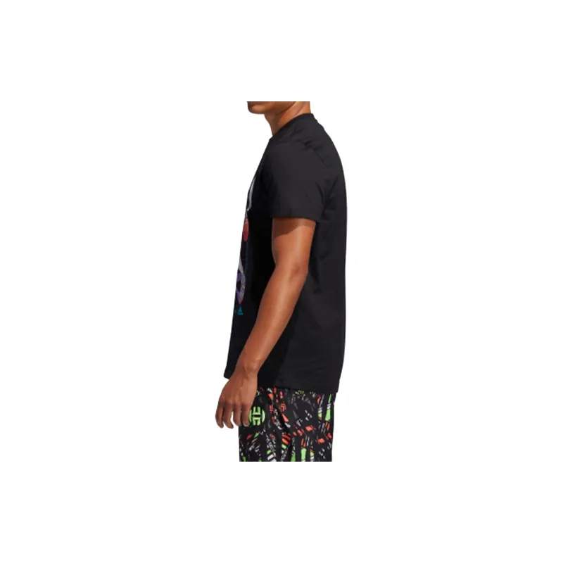 Adidas T Shirts Men Black-2