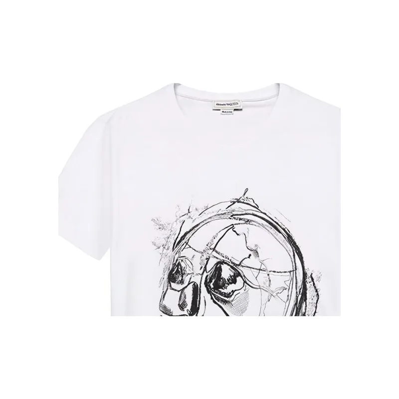 Alexander McQueen T Shirts Men White-6