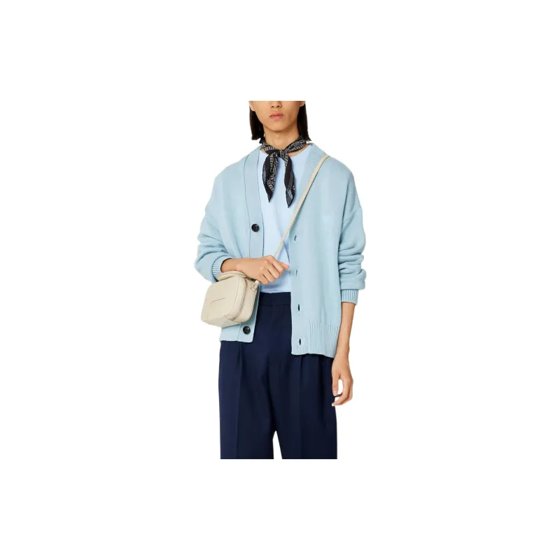AMIPARIS Ami De Coeur Intarsia logo Cardigan-3