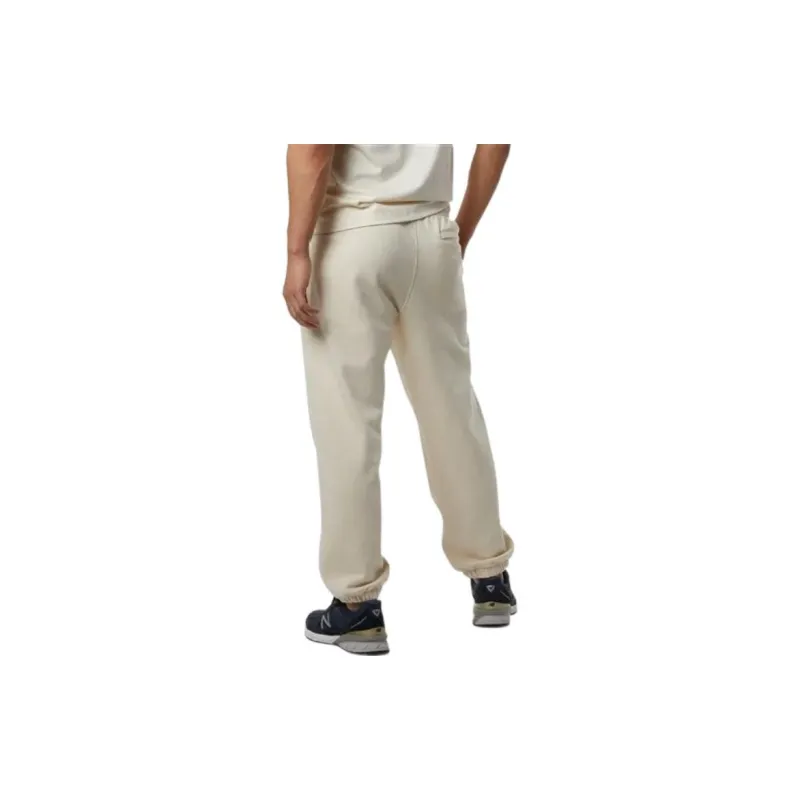 New Balance Knitted Sweatpants Men Beige-3