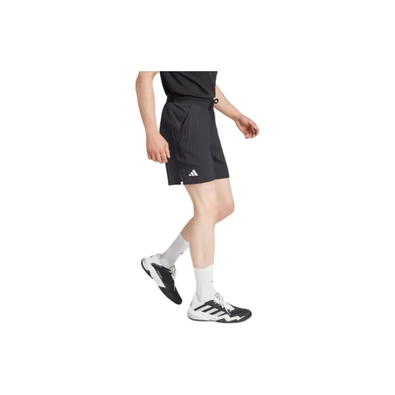 Adidas Free Shipping With AdiClub Tennis Pro 7-inch Seersucker Shorts-3