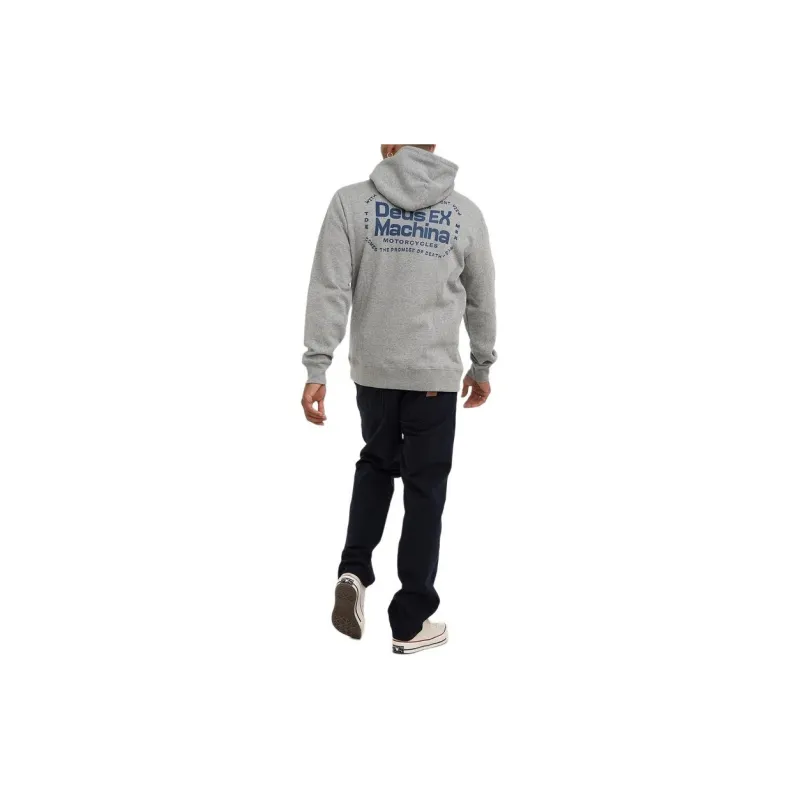 Deus Ex Machina Logo print Jersey Hoodie-3