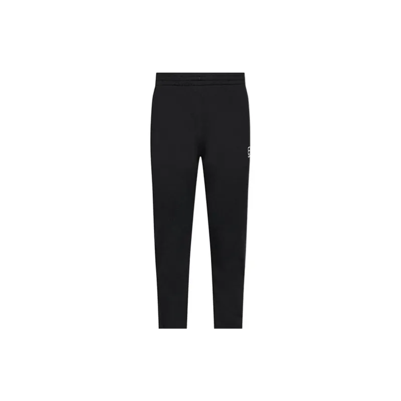 EMPORIO ARMANI FW22 Knitted Sports Pants Men's Black-4