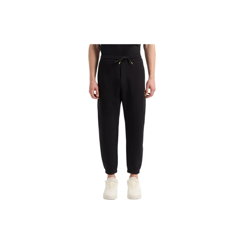 EMPORIO ARMANI Drawstring Joggers With A Ramadan Capsule Collection Patch-2