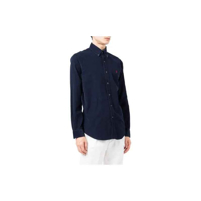 Polo Ralph Lauren Shirts Men Navy Blue-3