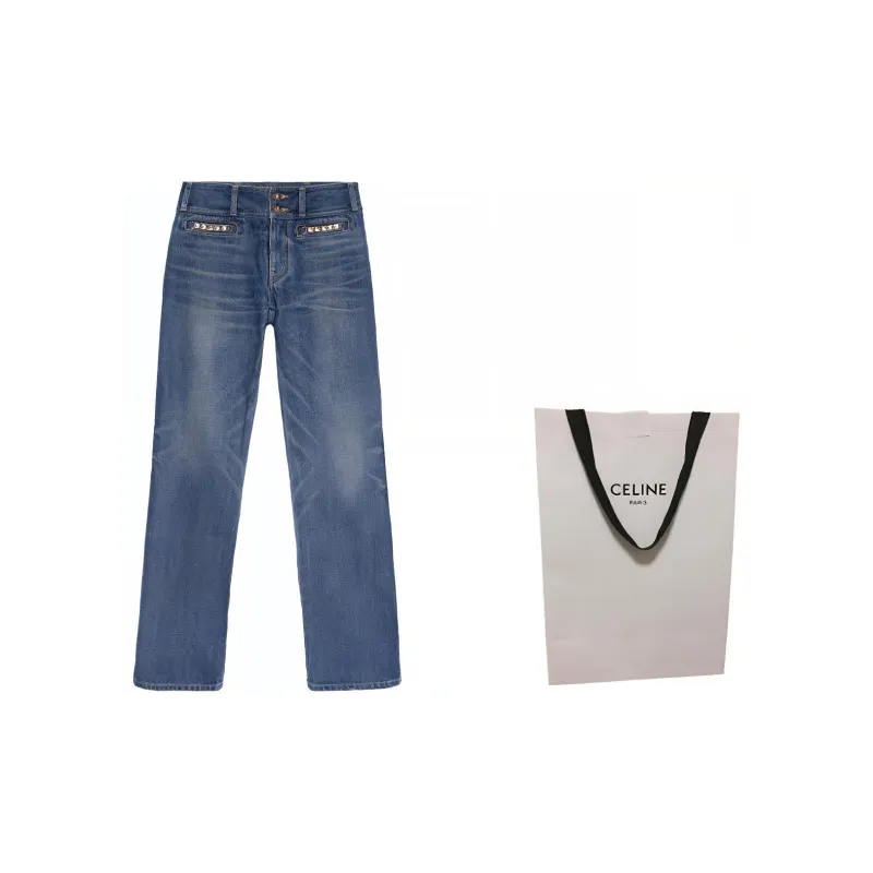 CELINE Jane Flared Jeans-2
