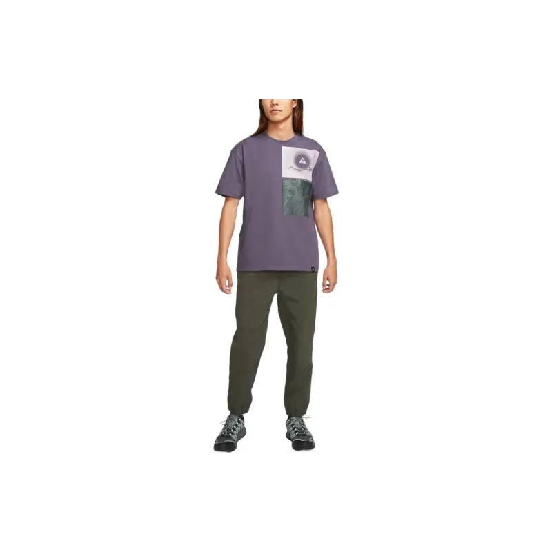 Nike ACG Collection Nike Apparel T Shirt Men's Purple-3